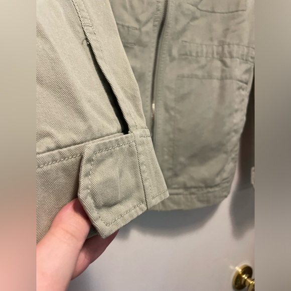 Gap Light Green Army Style Jacket Size Small - Picture 2 of 10
